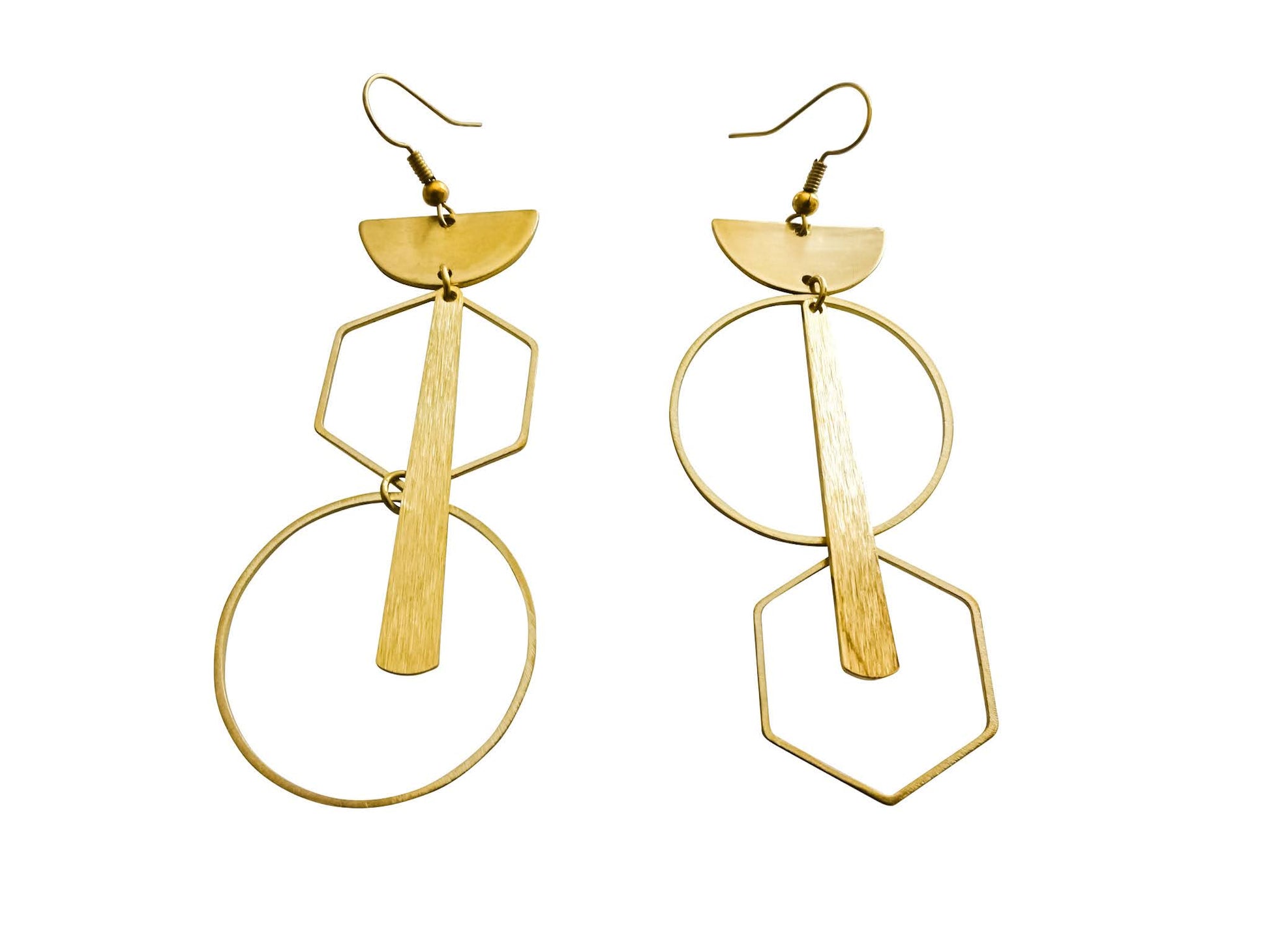 statement drop earrings