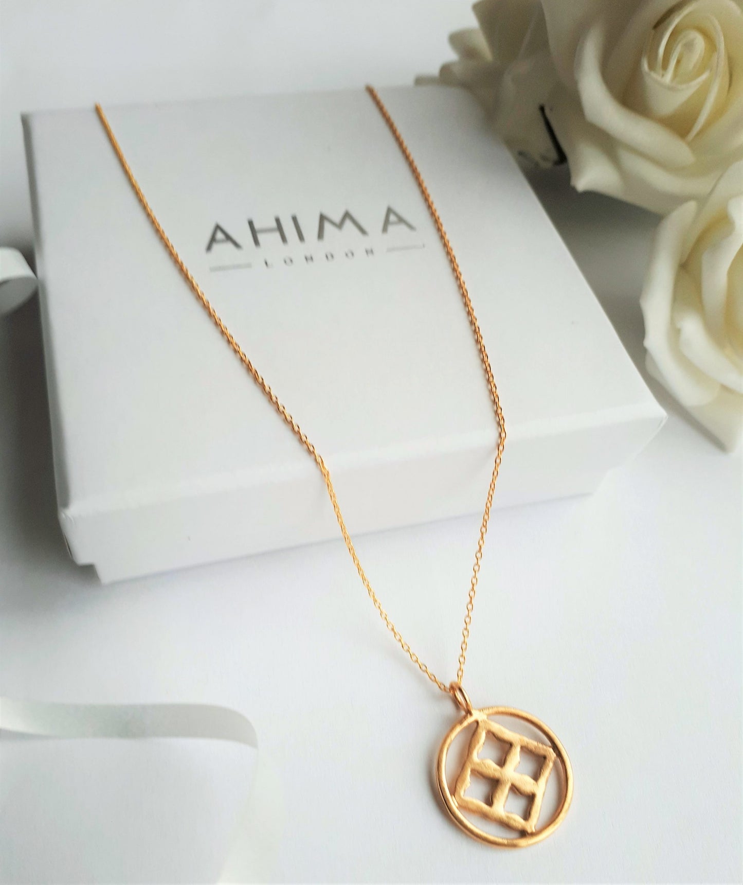 Aban Adinkra Pendant Gold