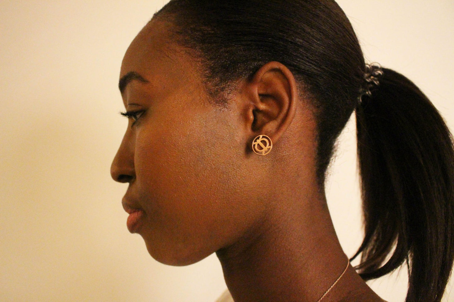 Strength Adinkra Earrings