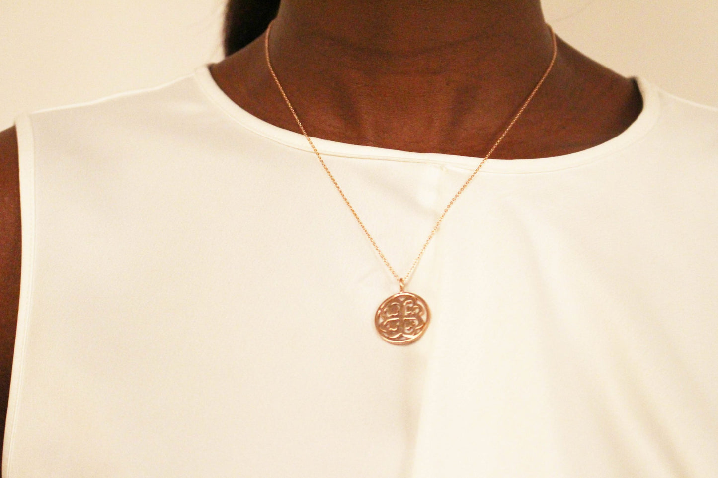 Purity Adinkra Necklace